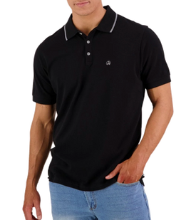 SWANNDRI Pinehurst Polo Black