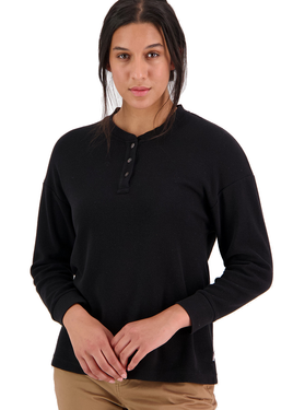 SWANNDRI Parkvale LS Henley Top